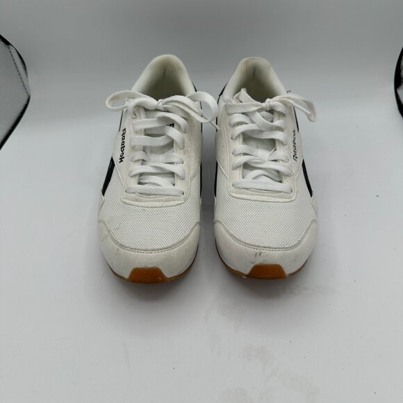 Reebok Womens Classic Lifestyle FX0833 White Running Shoes Sneakers Size 5 - Picture 2 of 6